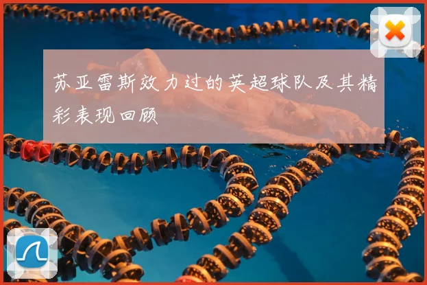 苏亚雷斯效力过的英超球队及其精彩表现回顾